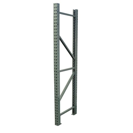 Global Industrial Pallet Rack Upright Frame, 24inD x 120inH 290615